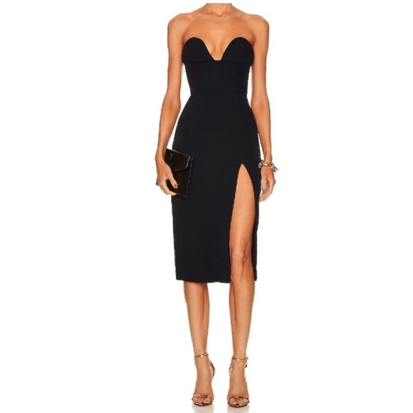 Strapless Knee-Length Dress - Picture 1 of 6